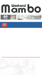 Mobile Screenshot of mamboweekend.de